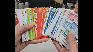 Bingo Pull Tabs Pop-opened