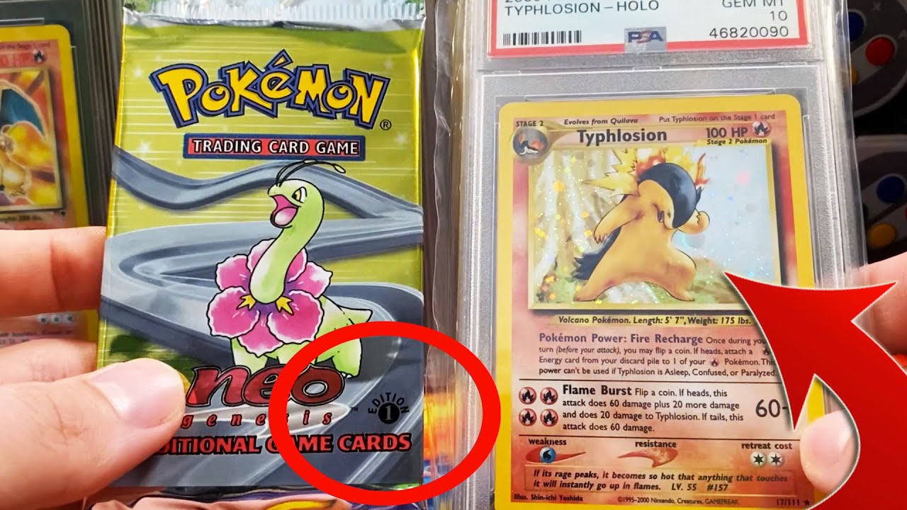 neo genesis booster box first edition Neo Genesis 1st Edition Booster Box – Loose Packs Trading Co main image 1