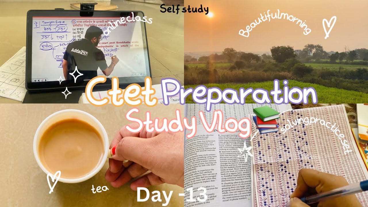 Ctet Aspirant| My strategy for ctet| Day-13 study vlog 📚|Ctet Dec 2024 Exam| 