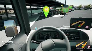 Bus Simulator : 3D Bus Games screenshot 2