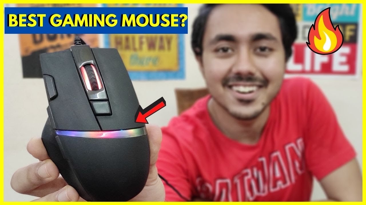 Best Budget Gaming Mouse 2021 India under 1000Zebronics Zeb Tempest