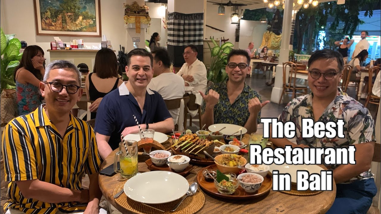 The Best Restaurant in Bali - YouTube