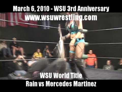 WSU World Title 3.6.2010 - Mercedes Martinez vs Rain Preview