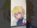 drawing mikaela #drawing #animedrawing