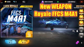 Today is badluck in Garena Free Fire 🔥 in new WEAPON Royale FFCS M4A1 //1B2 GAMER //