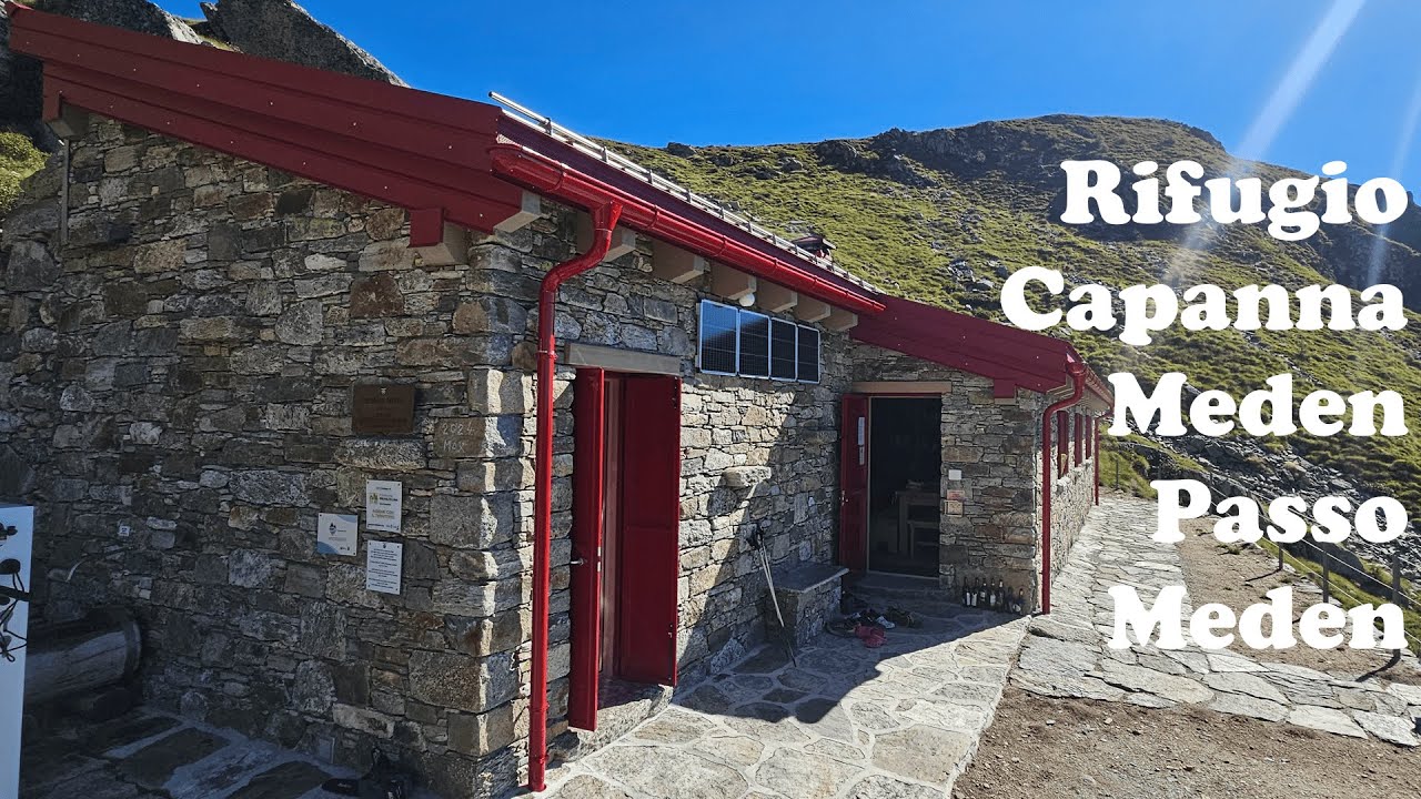 108 - Trekking all'Alpe di Teglio : Rifugio Capanna Meden (2427 metri) - Passo Meden (2440 metri)