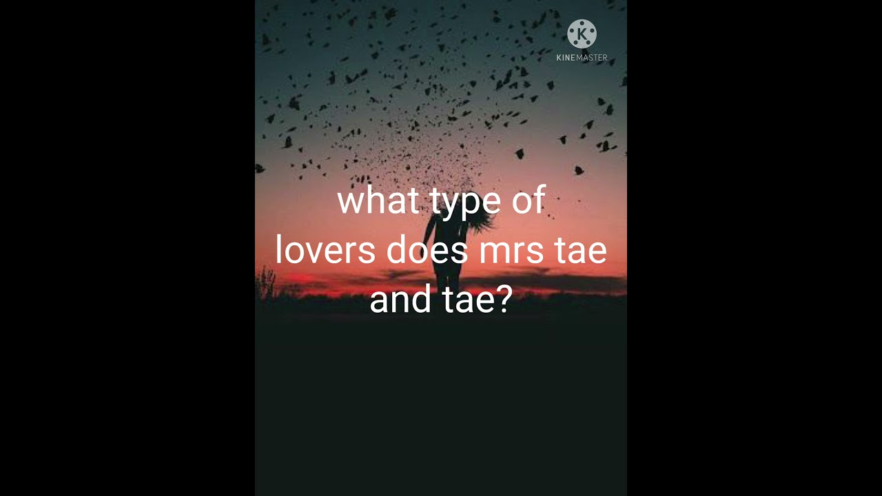 LOVE OF Mrs tae and tae.the real love of tae couple🥰 here everyone doubts will get clear.