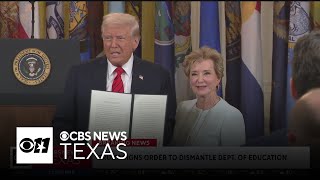 Texas lawmakers react to Trump's order to dismantle the Education Department
