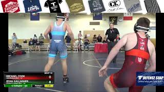 Mat 7 149 Michael Cook Oklahoma Red Vs Ryan Gallagher Pennsylvania Red