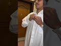 سعودي اول مرة يلبس الزي الليبي الفخم 