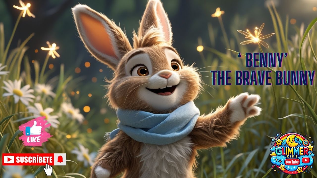 Benny the Brave Bunny 🐰 | A Magical Bedtime Story for Kids! Kids Story ...