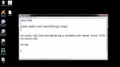 Lesson 3 : Adding two numbers using Java