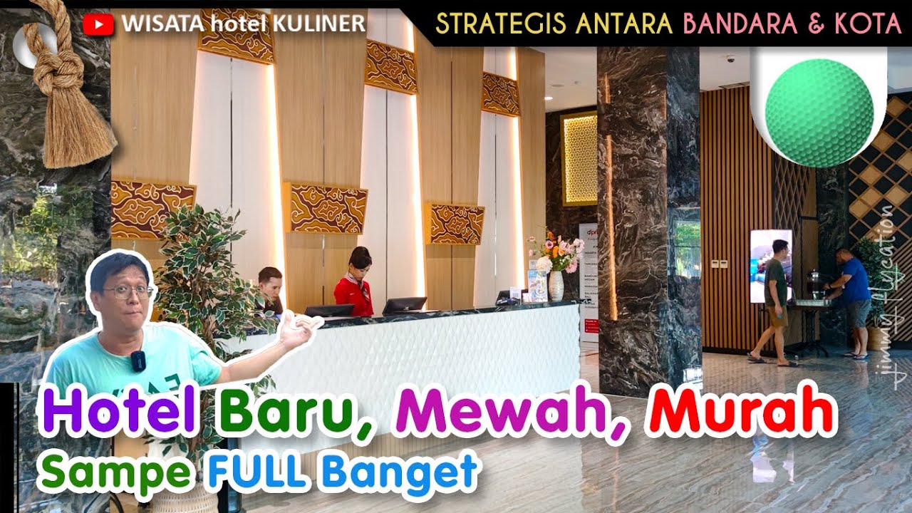 Hotel TERBARU Dan Murah di Area Jemursari Surabaya | Bagus, Lobbynya Mewah!