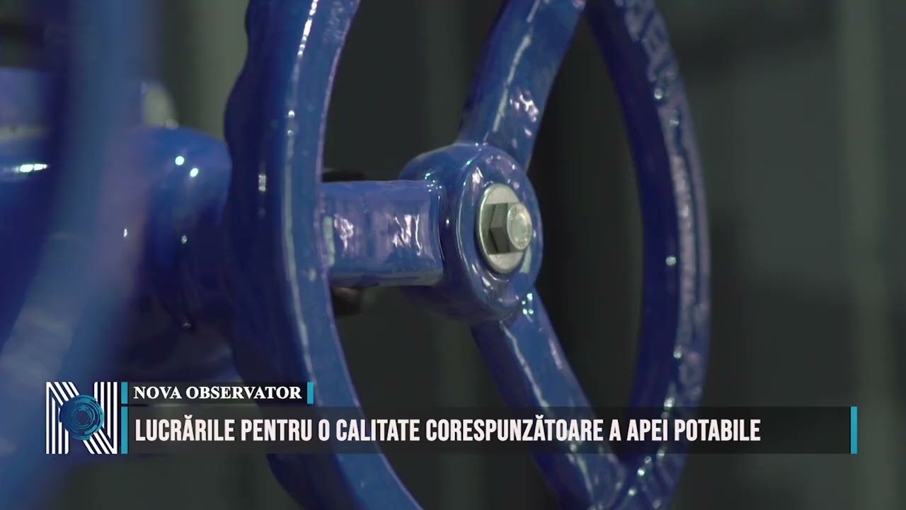Lucrările pentru o calitate corespunzătoare a apei potabile