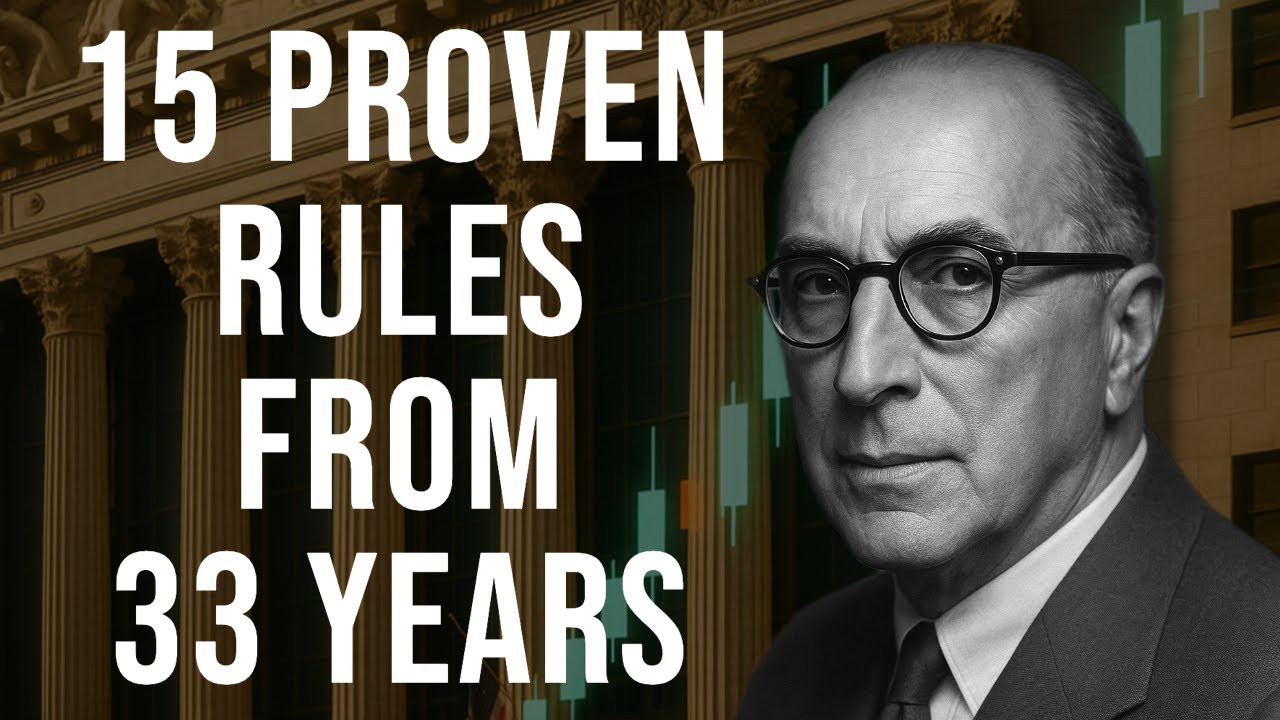 Richard Wyckoff's 33 Years of Experience Led to 15 Golden Rules of Trading
