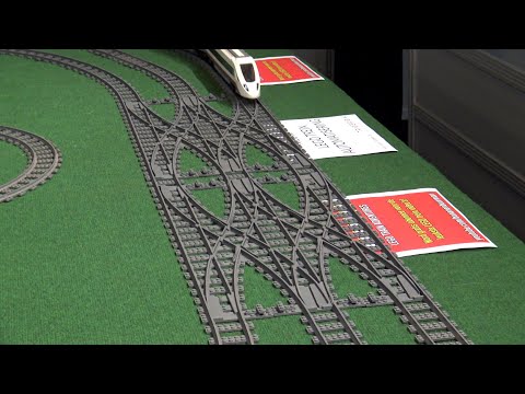 LEGO Train 360 Ride at Hardenberg Dec 2019 - Layout by Bananenbuurman