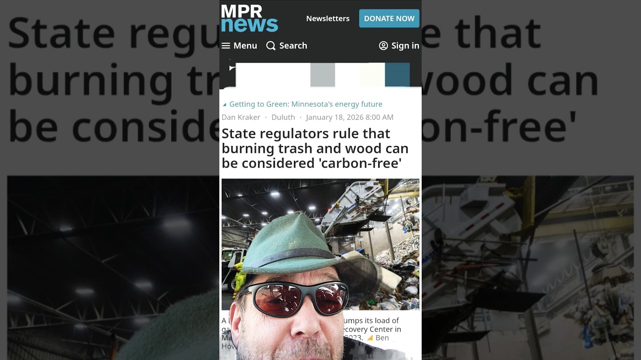 Minnesota PUC Declares Burning Wood and Trash "Carbon Free"