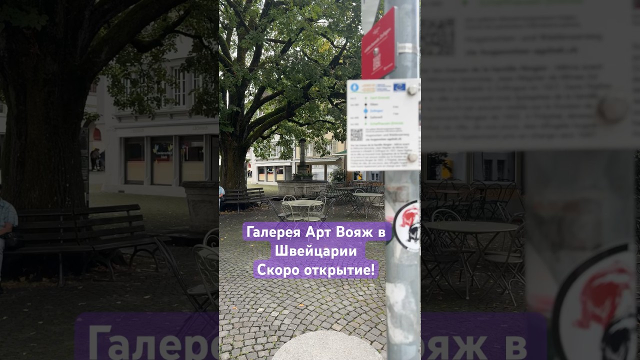 Открываю галерею в Швейцарии Art Voyage Gallery Zofingen 
