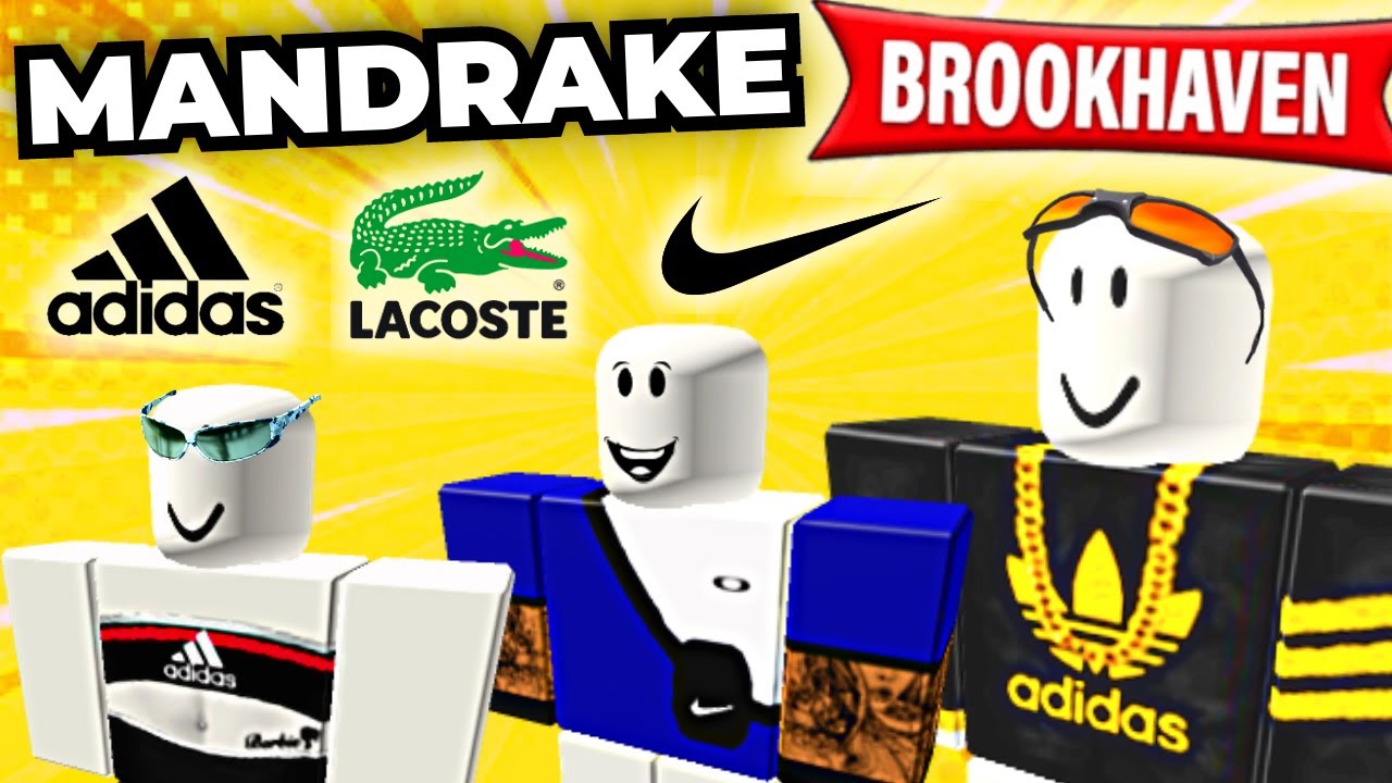 Pegue GRÁTIS Roupas Mandrake no Brookhaven e Bloxburg - Roblox 