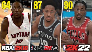 Dunk With DeMar DeRozan In Every NBA 2K!