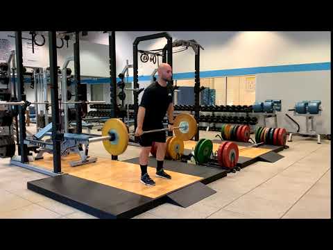 Snatch High Pull Above Knee