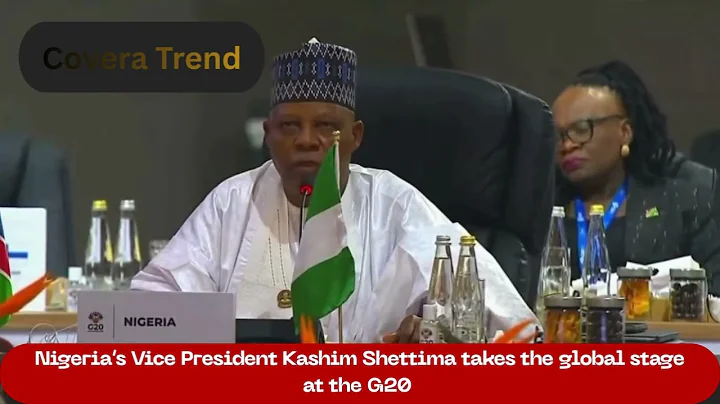 Nigeria’s Vice President Kashim Shettima takes the global stage @ the G20 #G20SouthAfrica, #Shettima