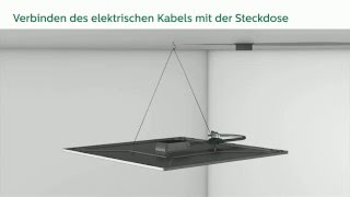 Philips CoreLine LED Einlegeleuchte Panel Installationsvideo
