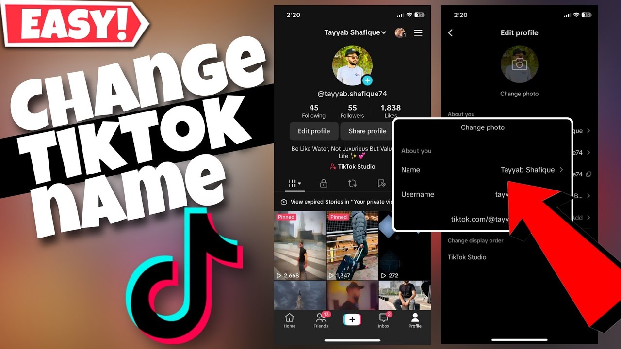 Fixed💯 How to change Name on TikTok 