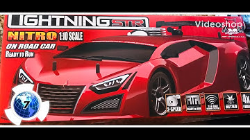 REDCAT LIGHTNING STR NITRO FIRST RUN OUT THE BOX !!!!