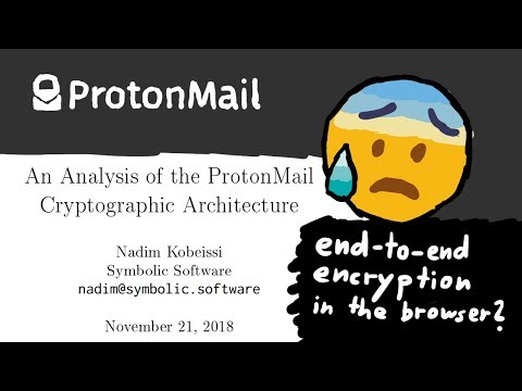 End-to-End Encryption in the Browser Impossible? - ProtonMail