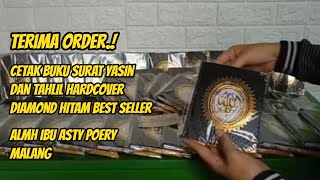 Percetakan  Cetak Buku Surat Yasin dan Tahlil Hardcover Diamond Hitam Best Seller Alm Ibu Asty Poery screenshot 5