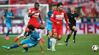 Highlights Zenit Vs Spartak 4-2 Rpl 201516