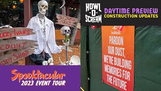 Spooktacular Event Tour, Construction Updates, Howl-O-Scream Daytime Preview | SeaWorld San Antonio