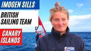 Imogen Sills, GBR 561, iQFoil, British Sailing Team - Canary Islands