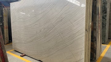 Mẫu đá Granite tông màu trắng vân sọc thi công lên rất đẹp