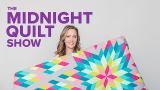 Spring Stardust Quilt | The Midnight Quilt Show with Angela Walters