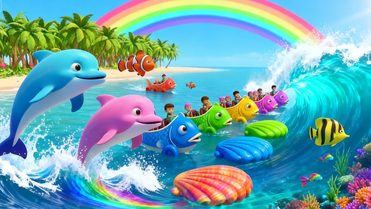 Песенка про алфавит + Baby Shark 🦈 + детская песенка "Колеса на 🚌" + детская песенка CoComelon