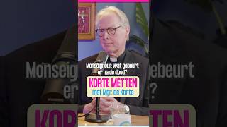 Bisschop de Korte: 'Vertrouwen dat God trouw is'
