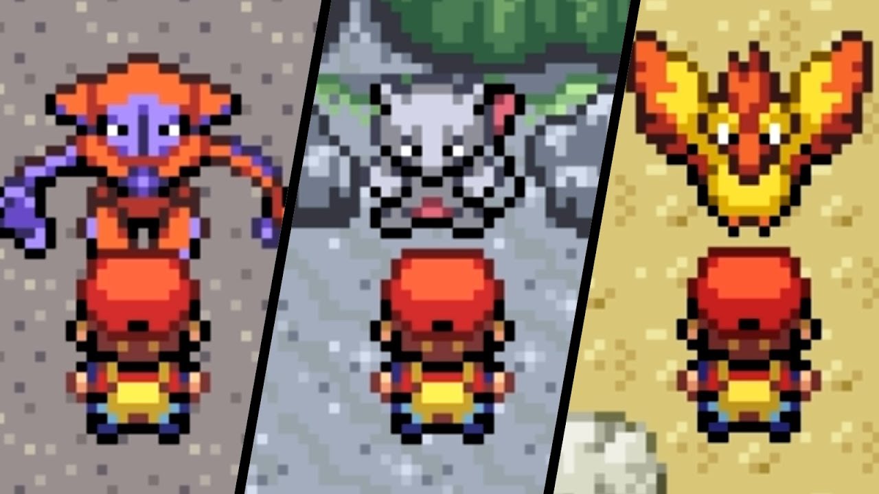 Pokémon Fire Red & Leaf Green - All Legendary Pokémon Locations (GBA) 