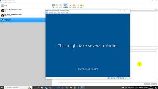 windows 10 installation on virtualbox