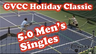 Troy Clemmer v. Mark Gonzalez - Men's 5.0 Singles - Green Valley CC Holiday Classic