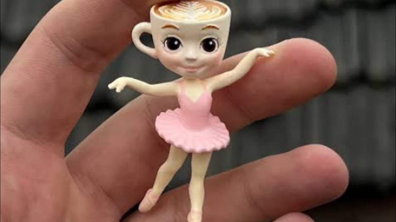 Making Ballerina Cappuccino meme🪆 🩰 With Clay/Ayesha Clay Craft 
