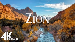 Zion 4K - Inspiring Cinematic Music With Scenic Relaxation Film - Amazing Nature