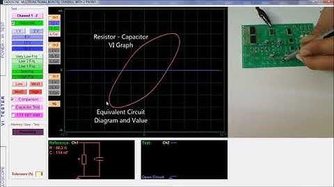 Use of v-1 tester FADOS 9F1 fault detector and oscilloscope 9 functions in (1)