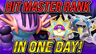MY BROKEN MEGA SWAMPERT &amp; METAGROSS TEAM HIT MASTER BALL RANK IN 24 HOURS! (Regulation M-B)