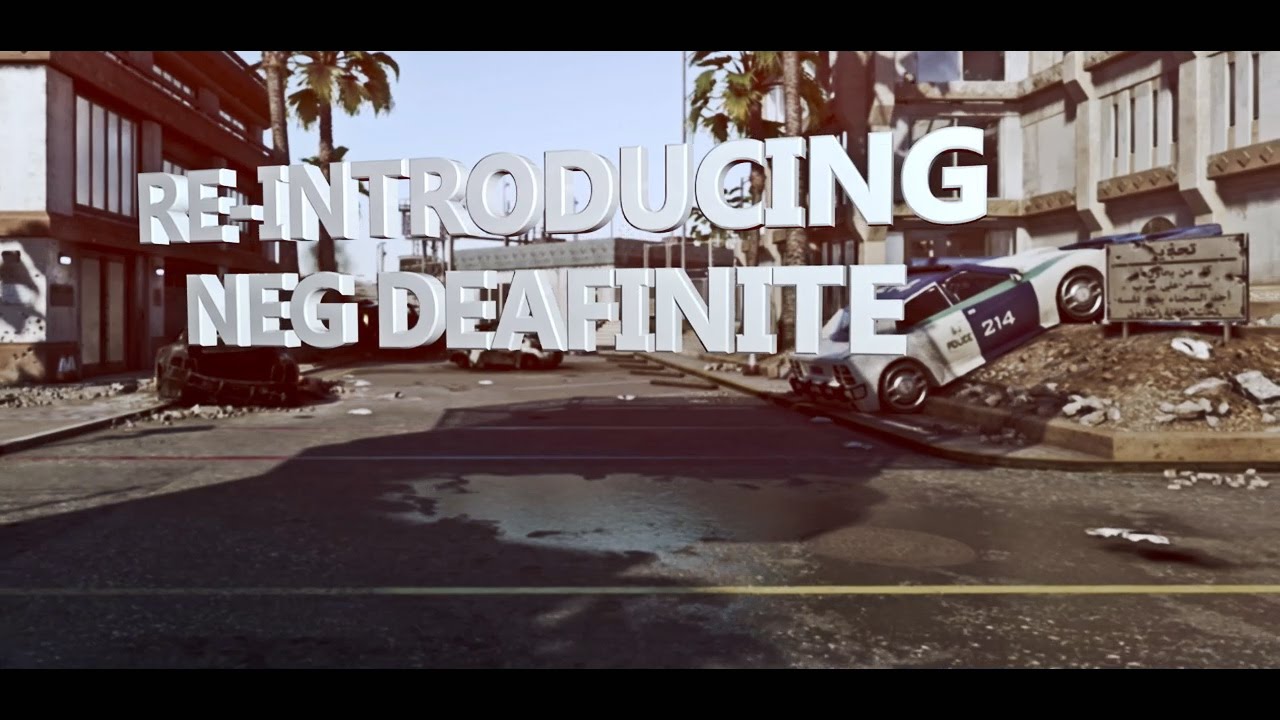 Re-Introducing NeG Deafinite!