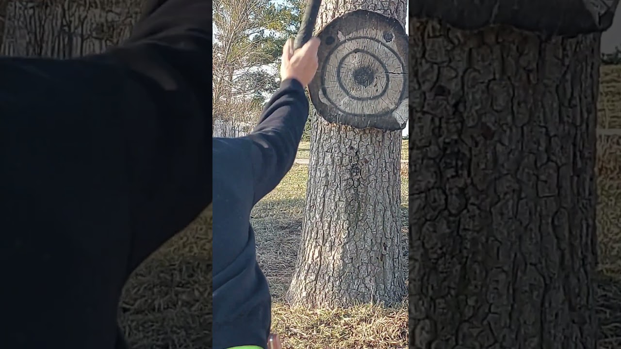 THROWING MY COLDSTEEL SPECIAL FORCES SHOVEL FULL SPIN 