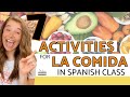 Spanish Food Unit Quiz