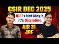 AIR 31 🔥 JRF | CSIR Dec25 Topper Talk 🔥 | Strategy, Routine, Determination