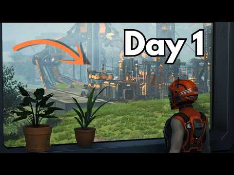 Building a Forever World in Satisfactory after years of constant restarts